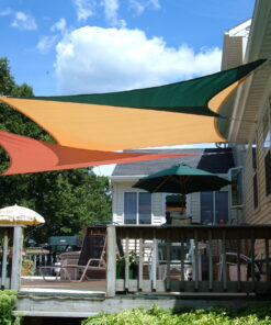 Shade Sails Over Deck