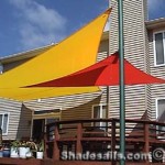 Shade Sails over back deck